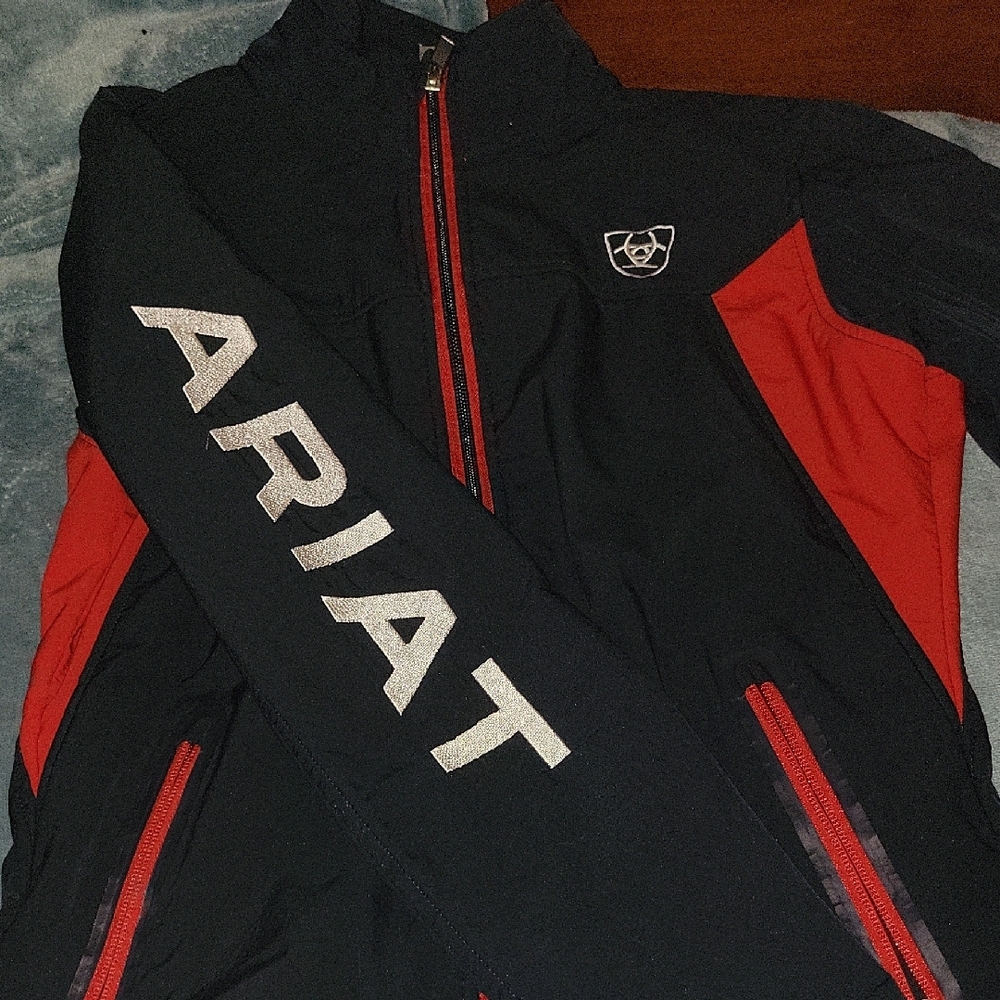 Ariat Black and Red Jacket